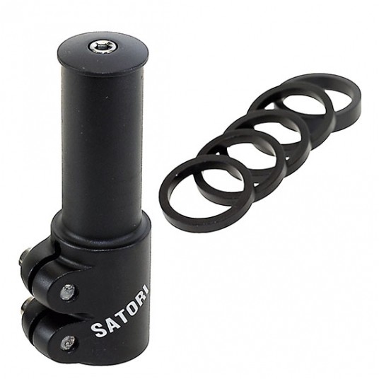 adapter wspornika kier. SATORI/czarny -zdjęcie numer 1