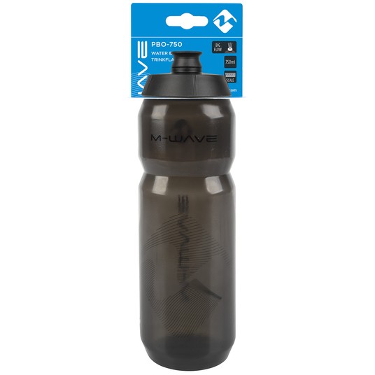 bidon M-W Czarny 750 ml -zdjęcie numer 1