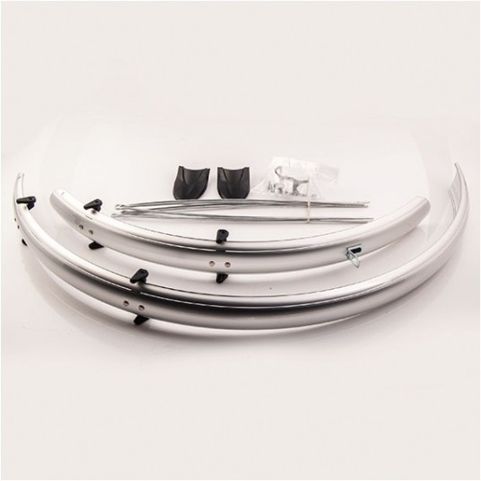 błotnik pcv vinyl 28" 48 mm/srebny -zdjęcie numer 1