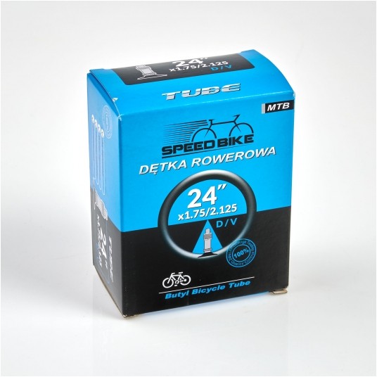 dętka Speed Bike 24x1,75/2,125 dv -zdjęcie numer 1