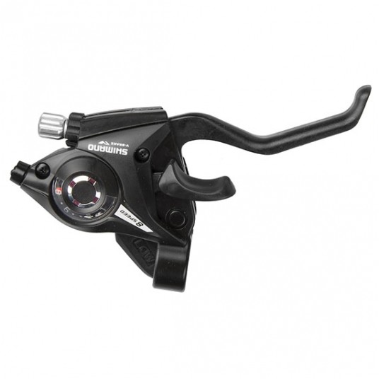 dźwignie przerzutki st-ef3x8 czar. kpl. -zdjęcie numer 1