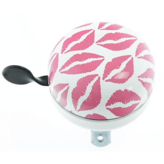 dzwonek ding-dong biało/różowy -zdjęcie numer 1