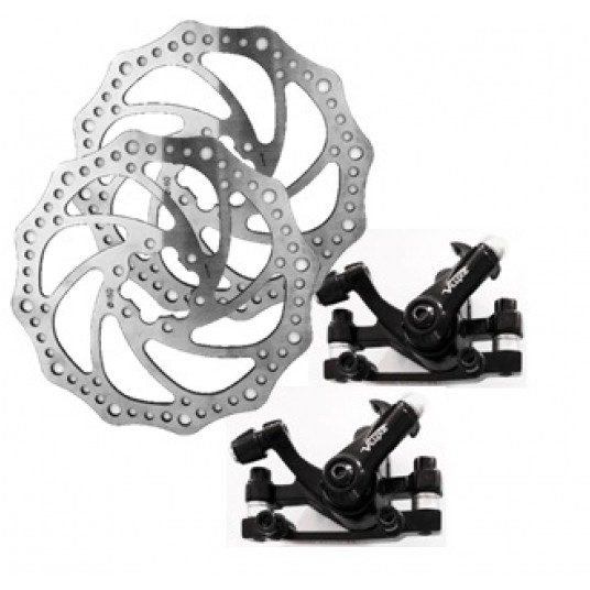 Hamulec tar. Power 160mm prz.+tył box -zdjęcie numer 1