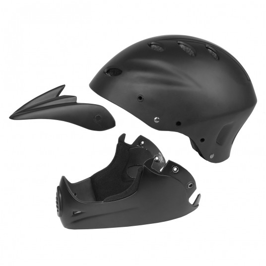 Kask M-wawe full face czarny L(58-61cm) -zdjęcie numer 2