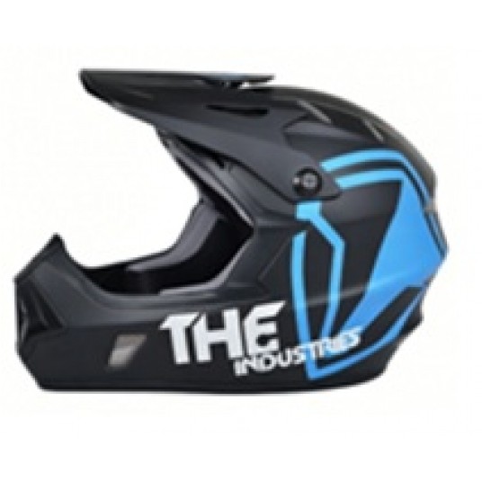 kask S-BIKE full face KS05 black/blue L -zdjęcie numer 1