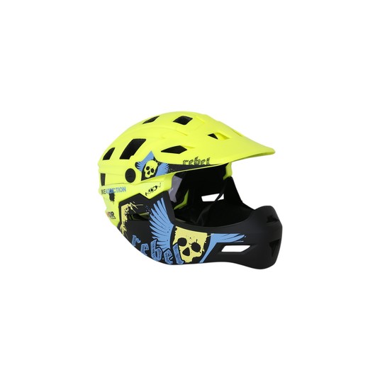 kask S-BIKE full face KS11 yellow M -zdjęcie numer 1