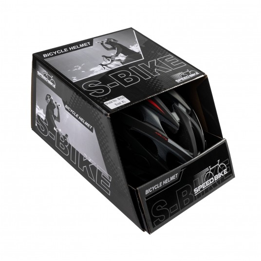 kask S-BIKE MV29 black/red XL 61-63cm -zdjęcie numer 2