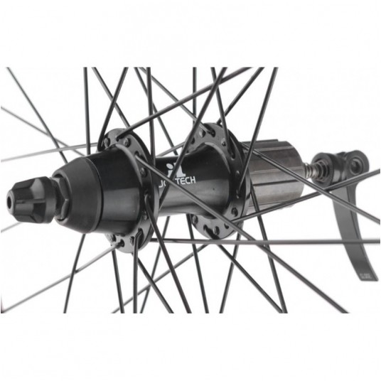 koło 26 tył stożek kaseta 8/9 czarne -zdjęcie numer 2