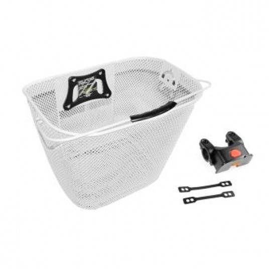 kosz siatkowy clip-on biały -zdjęcie numer 1