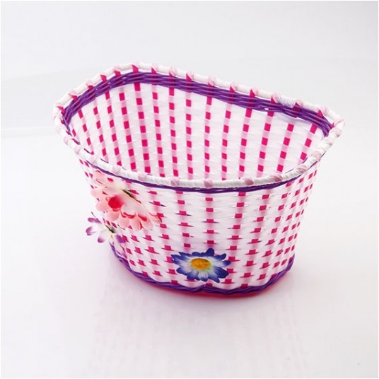 kosz siatkowy daisy/biało- niebieski -zdjęcie numer 1