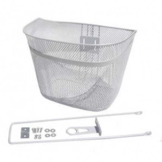 kosz siatkowy przód Biały 26/28" -zdjęcie numer 1