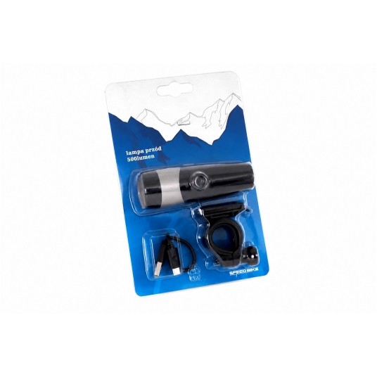 lampa przód 500Lumen/USB -zdjęcie numer 1