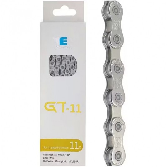 łańcuch TEC GT 11rz. silver -zdjęcie numer 1