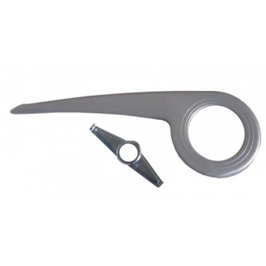 osłona łańcucha Alicja/szara -zdjęcie numer 1