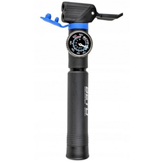 pompka Beto mini czarna alu/manometr CLD-030 -zdjęcie numer 2