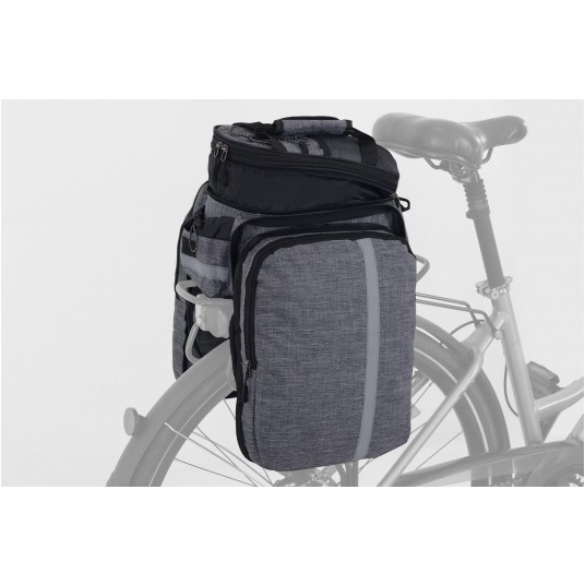 sakwa na bagażnik DT-001 szara -zdjęcie numer 3