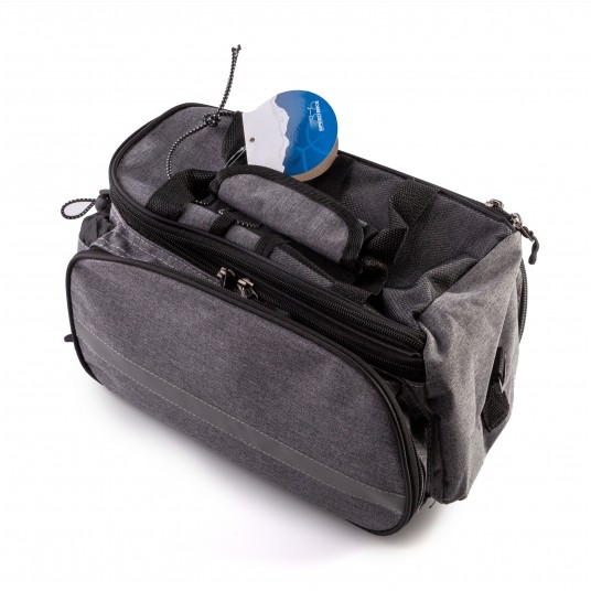 sakwa na bagażnik DT-001 szara -zdjęcie numer 1