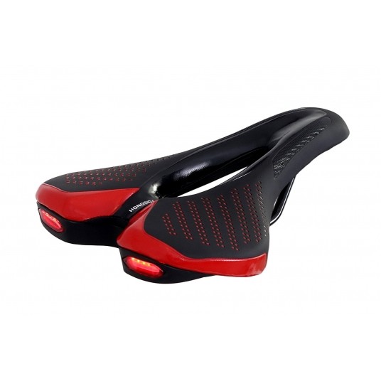 siodło HSD-618 mtb red LED tył -zdjęcie numer 2