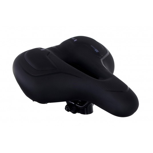 siodło HSD-664 city/gel komfort odblask -zdjęcie numer 1