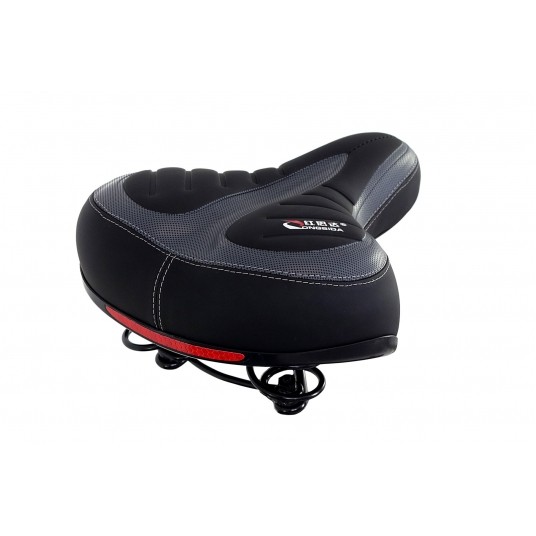 siodło HSD-672 city sprężyna odblask -zdjęcie numer 2