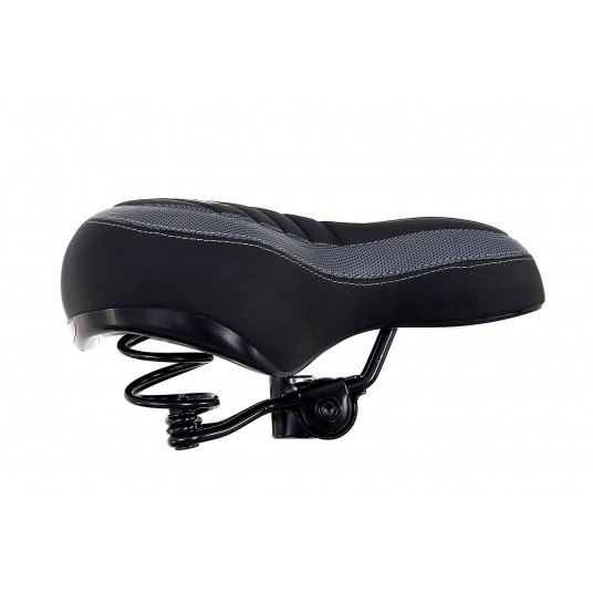 siodło HSD-672 city sprężyna odblask -zdjęcie numer 3