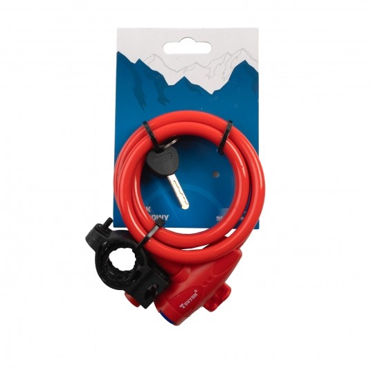 zamknięcie spirala 10x1800mm czerwone -zdjęcie numer 1