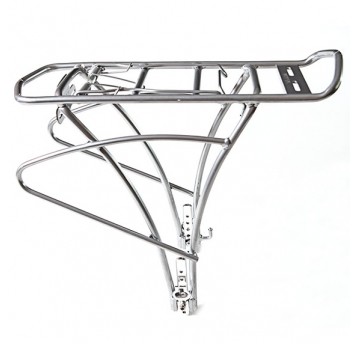 bagażnik alu pod sakwy reg. 24/28 srebny