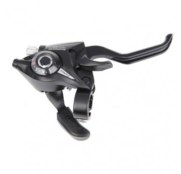 dźwignie przerzutki st-ef3x7 czar. kpl.