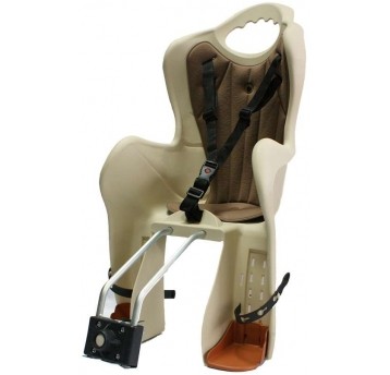 fotelik dziecięcy na bagażnik/kremowy