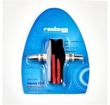 klocki Rabe imbus 72mm czarno/czerw