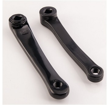 korba lewa oblewana MTB czarna