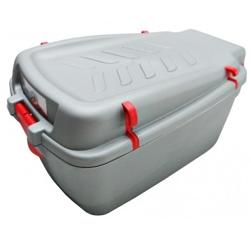 kufer na bagażnik duży szary