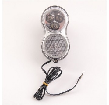 lampa przód 3 diody/prądnica