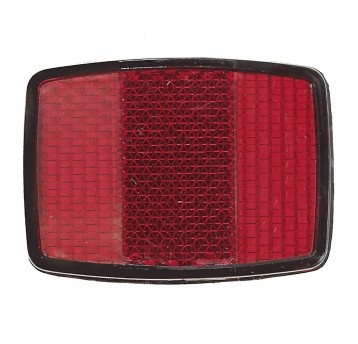 odblask czerwony/błotnik prostokąt