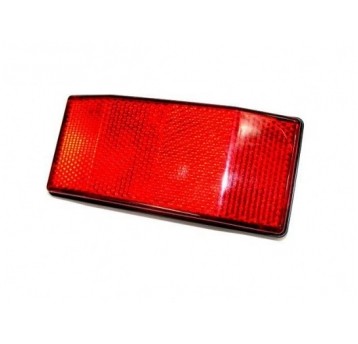 odblask na bag. czerwony