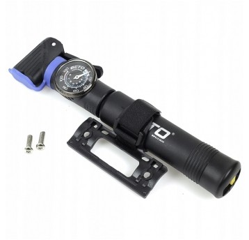 pompka Beto mini czarna alu/manometr CLD-030