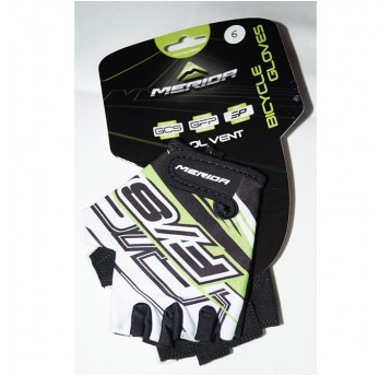 rękawiczki dziec. merida youth 6 green/white