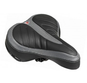 siodło elastomer komfort odblask AT-6027B7