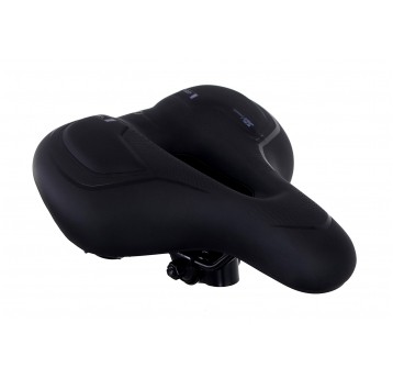 siodło HSD-664 city/gel komfort odblask