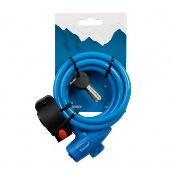 zamknięcie spirala 10x1800mm niebieskie