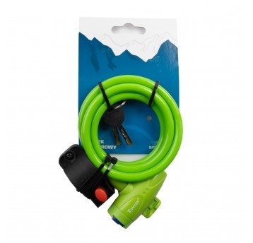 zamknięcie spirala 10x1800mm zielone